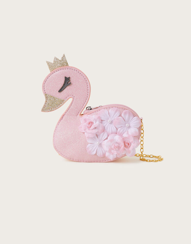 3D Flower Flamingo Bag, , large