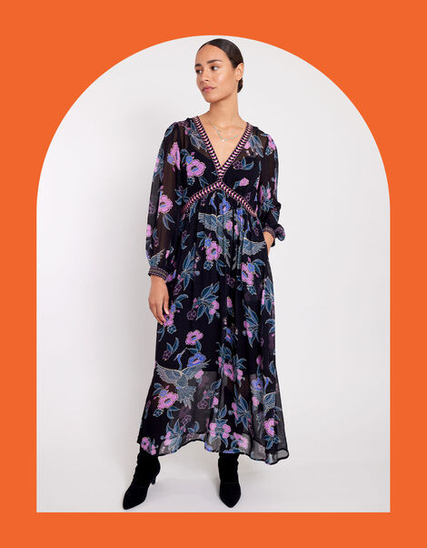 East Beverly Dress, Black (BLACK), large