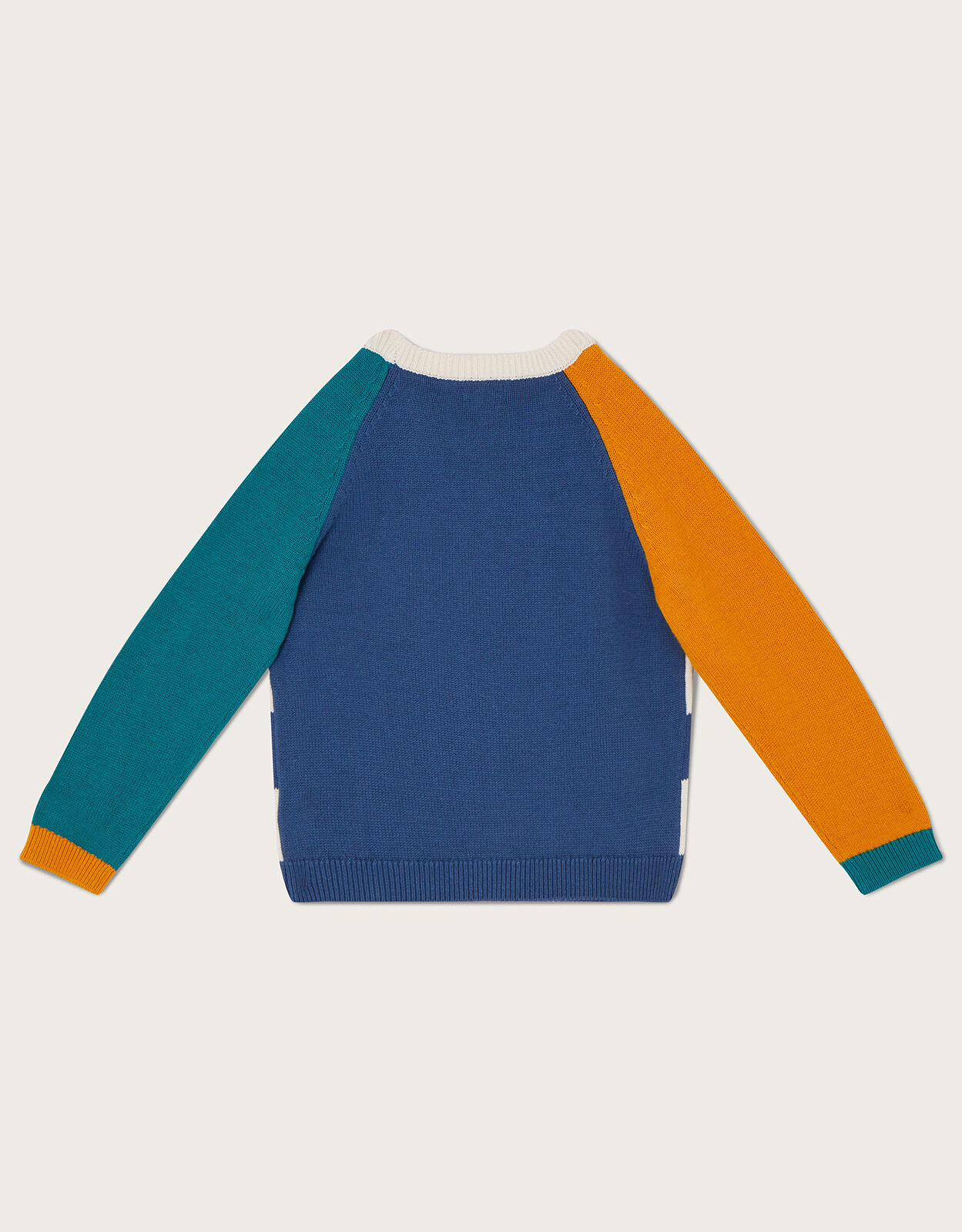 Stripe Colour Block Knit Jumper Multi