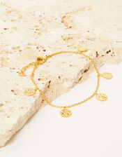 Gold-Plated Trim Detail Bracelet , , large
