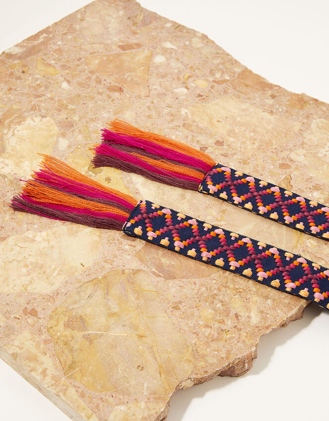 Fabric Tape Fringe Trim Belt , , large
