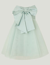 Baby Bonnie Bow Dress, Green (SAGE), large