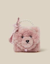 Fluffy Poodle Bow Bag, , large