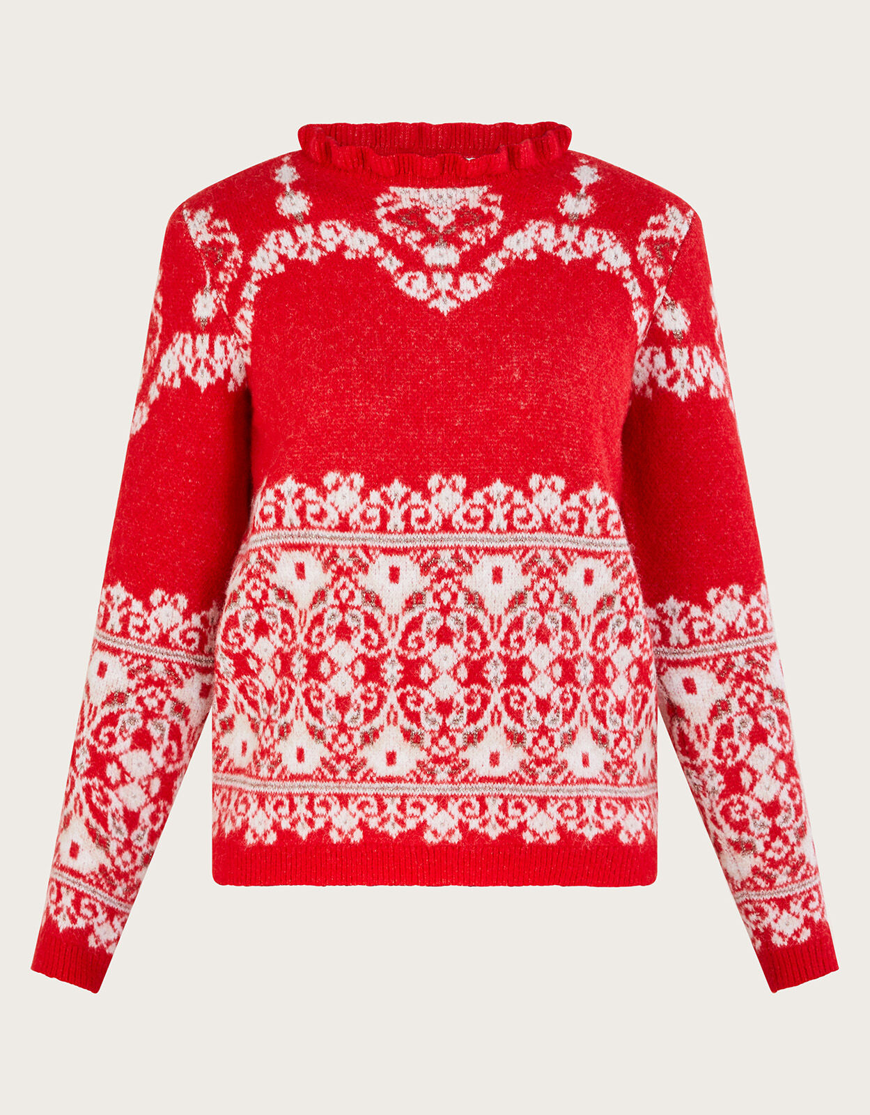 Monsoon red shop jumper
