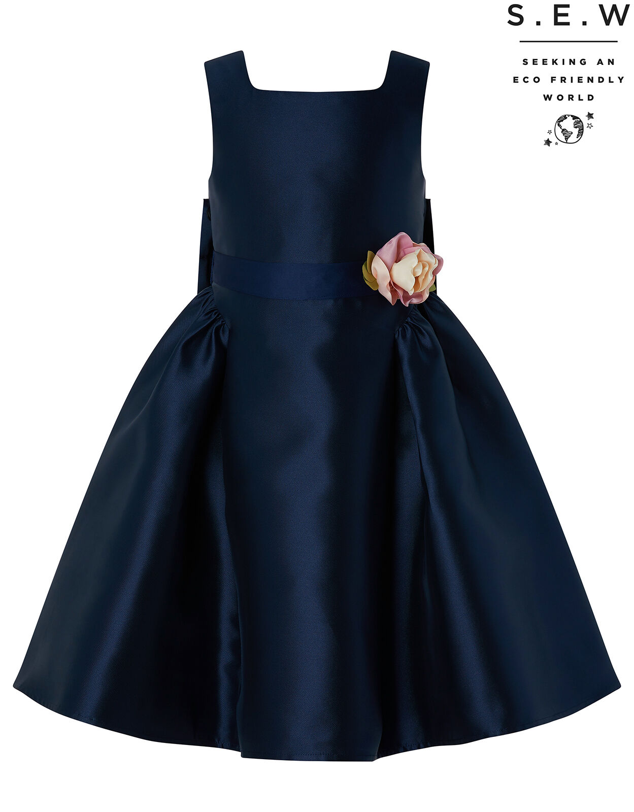 monsoon navy girls dress