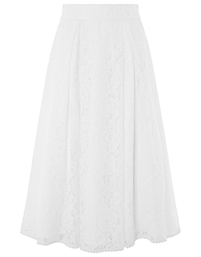 Delilah Lace Skirt, Ivory (IVORY), large