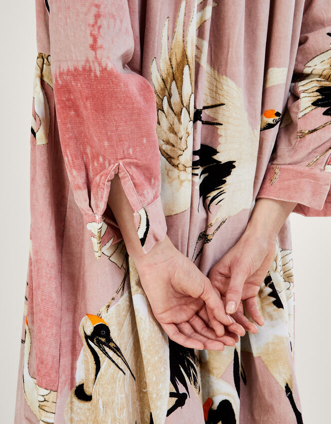 One Hundred Stars Stork Print Duster, , large