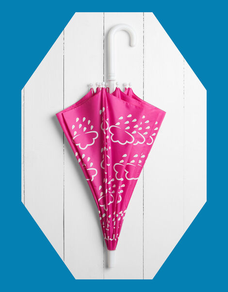 Grass and Air Colour-Revealing Umbrella, Pink (BRIGHT PINK), large