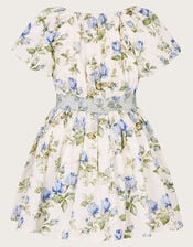 Ida Floral Dress, Multi (MULTI), large