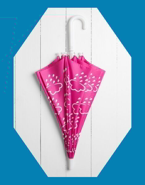 Grass and Air Colour-Revealing Umbrella, Pink (BRIGHT PINK), large