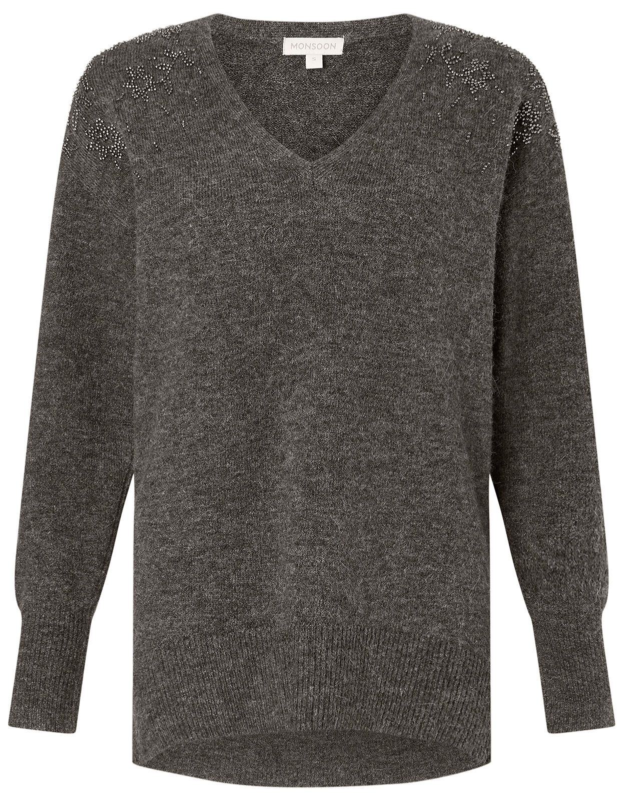charcoal grey jumper