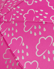 Grass and Air Colour-Revealing Umbrella, Pink (BRIGHT PINK), large