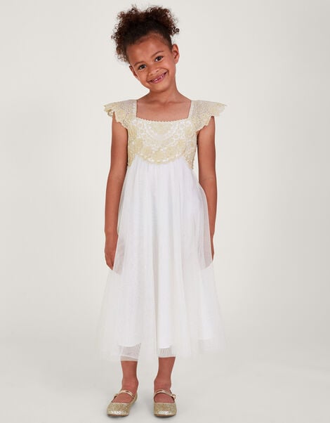 Estella Dress, Gold (GOLD), large