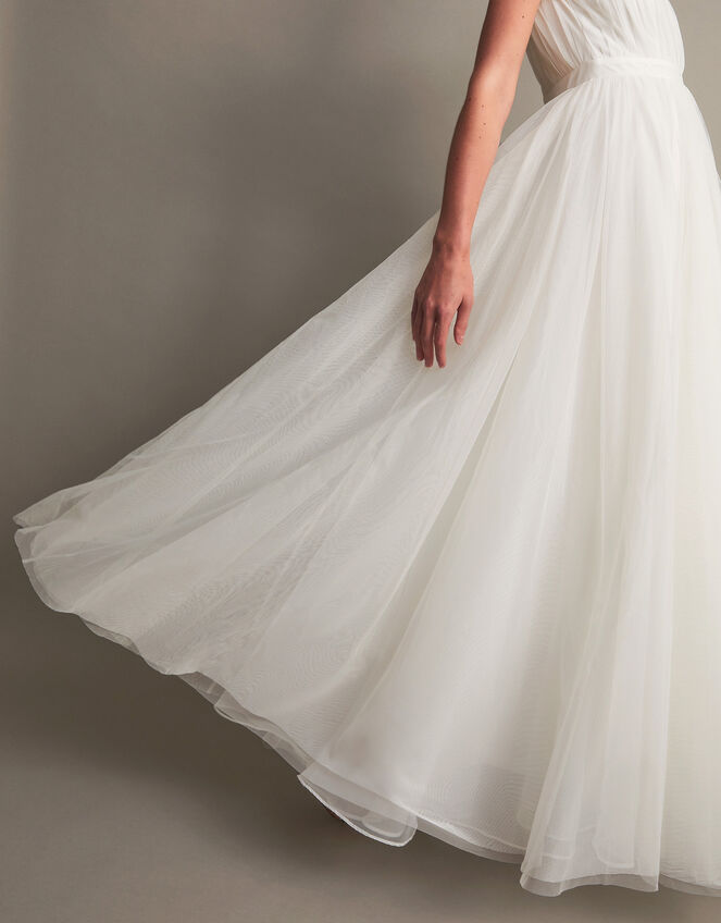 Gabriella Tulle Maxi Wedding Dress, Ivory (IVORY), large