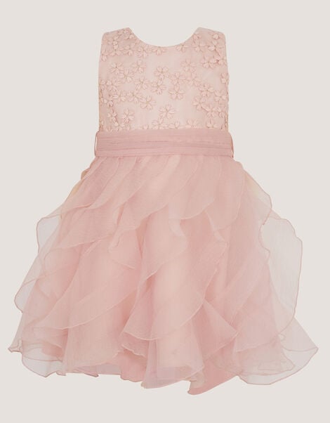 Baby Daisy Ruffle Party Dress, Pink (PINK), large