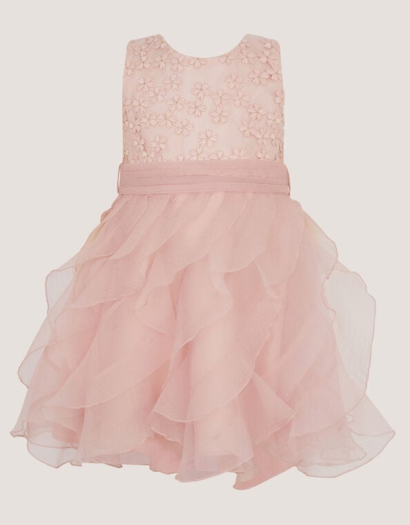 Baby Daisy Ruffle Party Dress, Pink (PINK), large