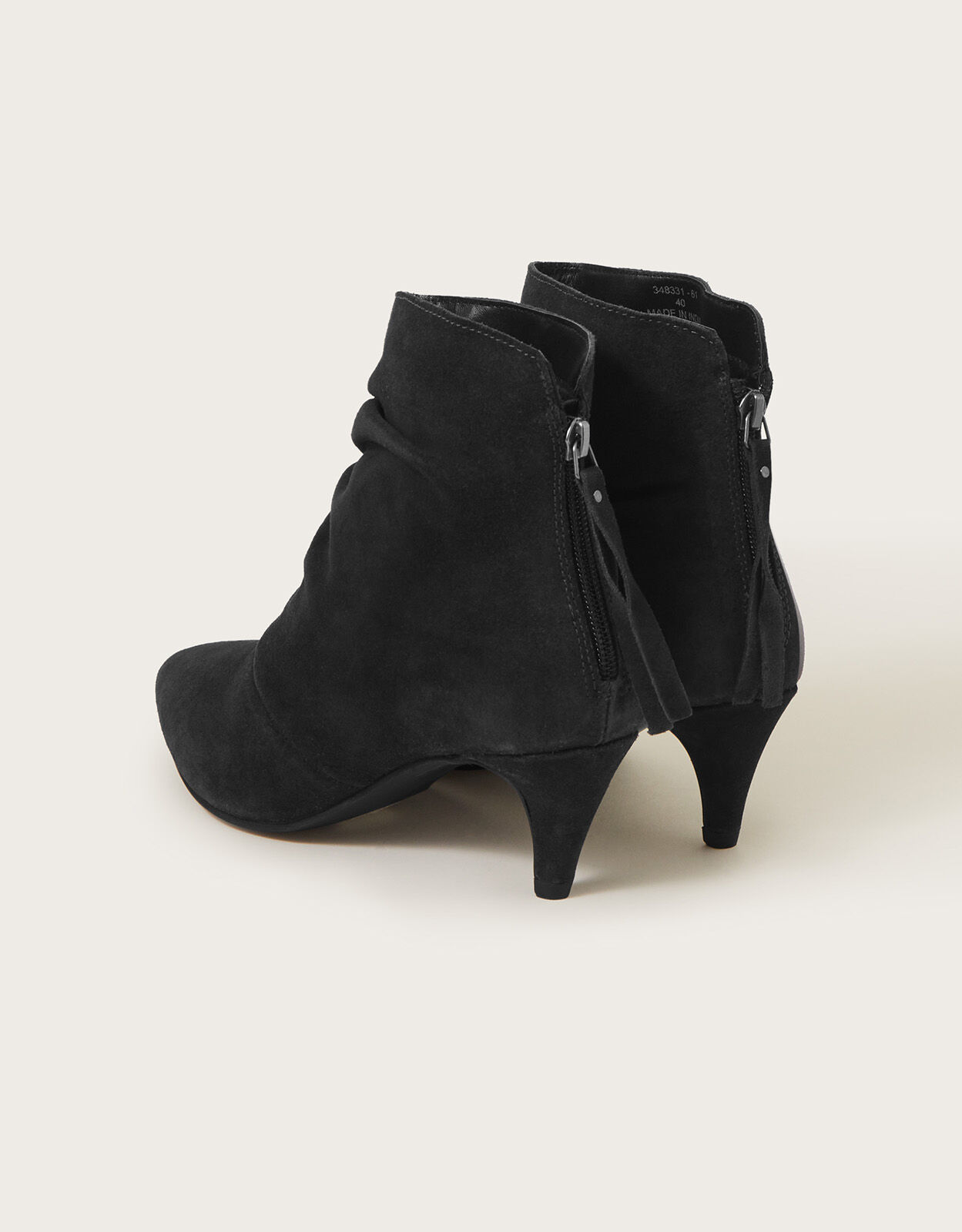Monsoon navy boots hot sale