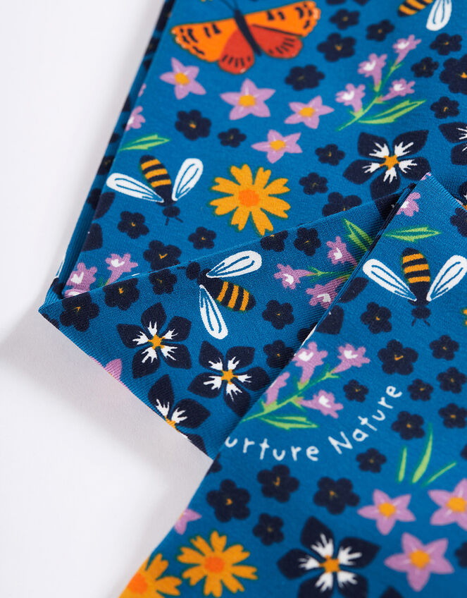 Frugi Leona Leggings, Blue (BLUE), large