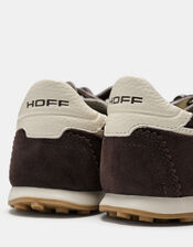 Hoff Bridge Suede Trainers, Brown (CHOCOLATE), large