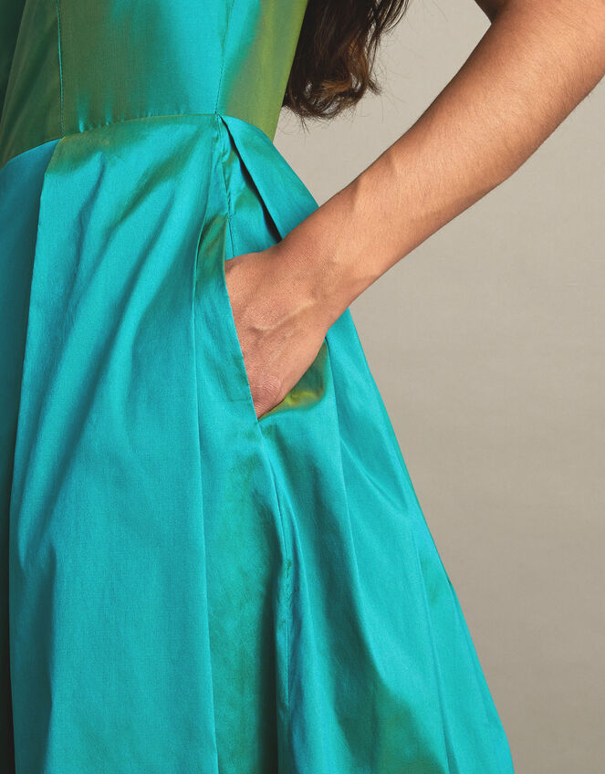 Bliss One-Shoulder Dress, Green (GREEN), large