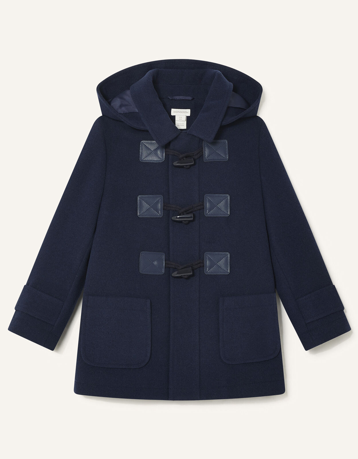 Kids blue hot sale duffle coat