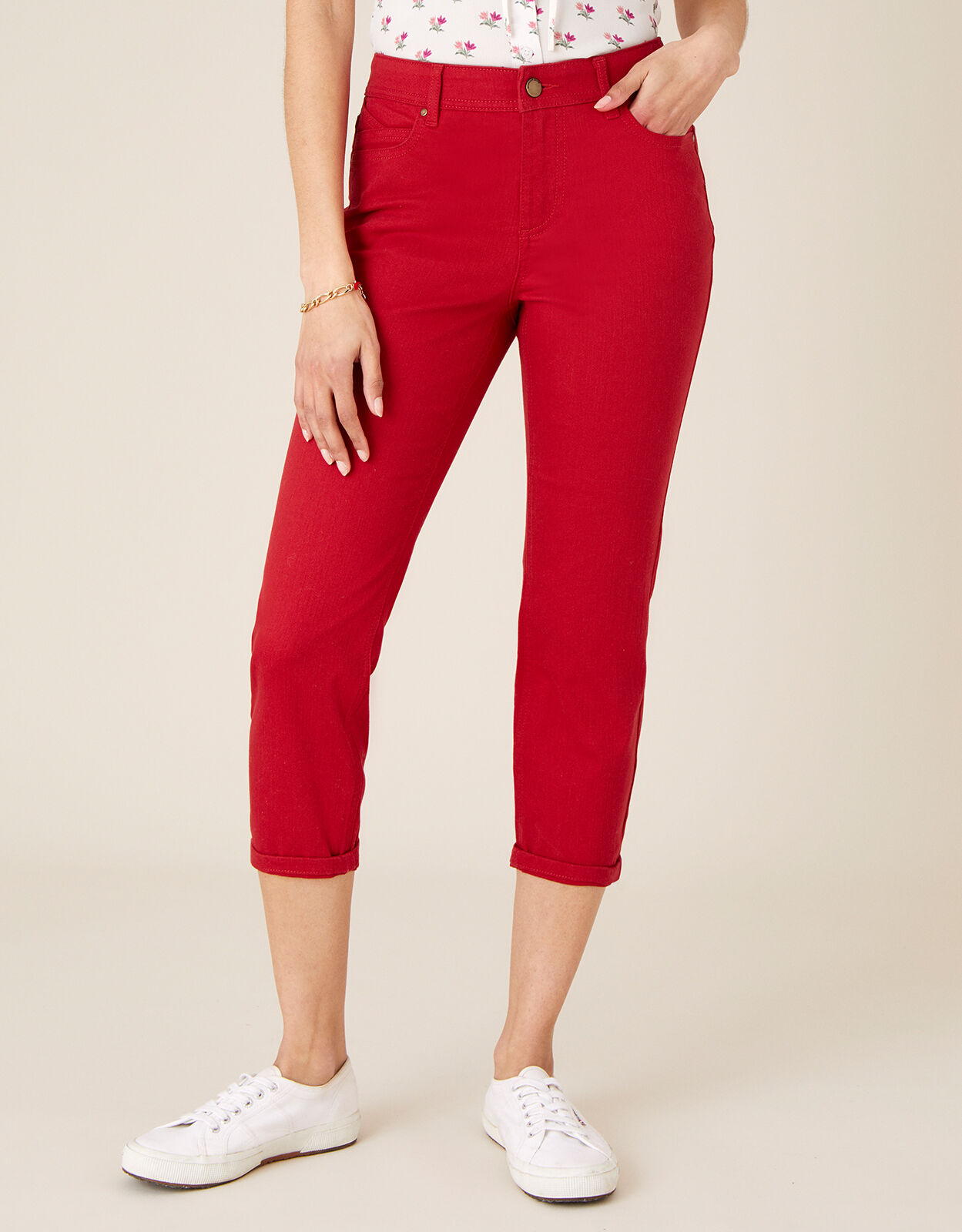 Monsoon cropped sale jeans