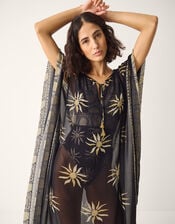 Tashie Sun Print Maxi Kaftan, , large