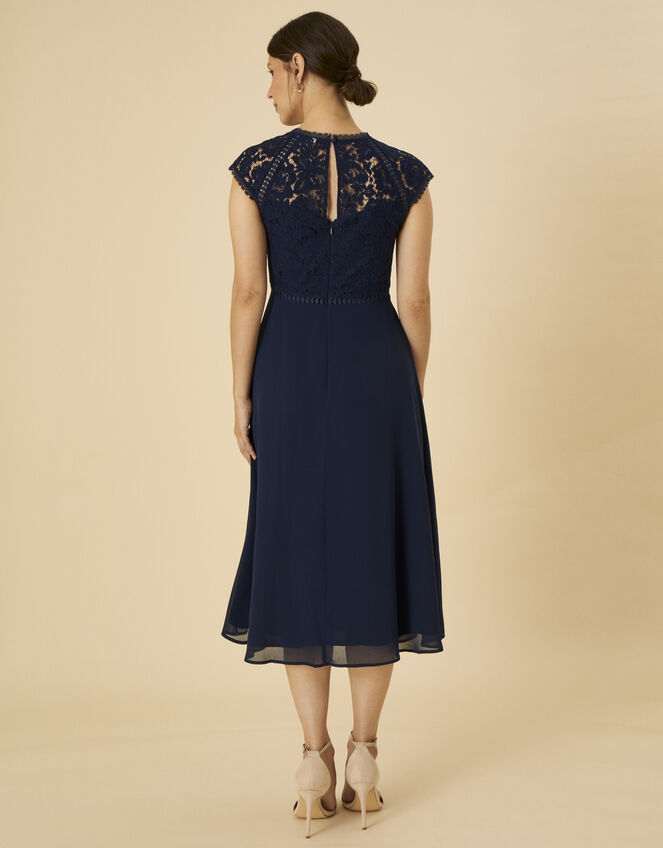 Lindsay Midi Dress, Blue (NAVY), large