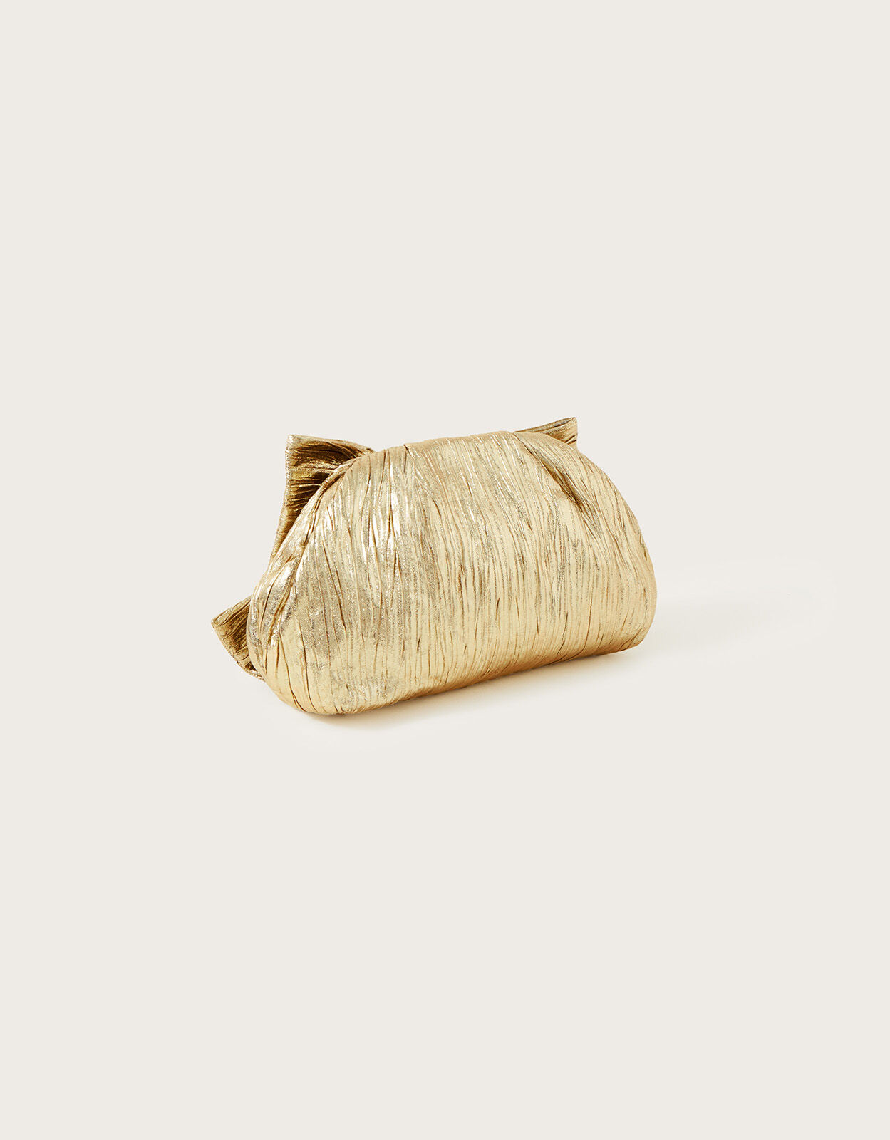 Oversized Bow Metallic Bag Bags Purses Monsoon Global