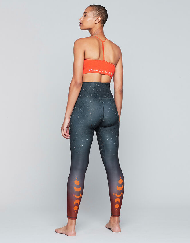 Moonchild Woodstock Printed Leggings, Black (BLACK), large