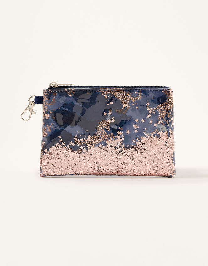 Unicorn Shaker Zip Pouch, , large