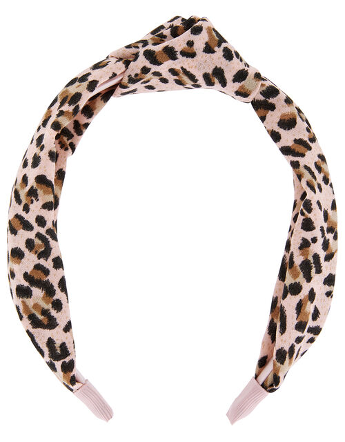 Leopard Knotted Headband Girls Hair Accessories Monsoon Global