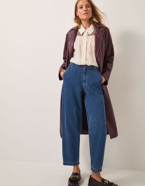 Novi Carrot Leg Jeans, Blue (MID AUTHENTIC BLUE), large