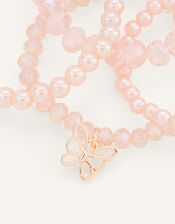 Gem Butterfly Bracelet Set, , large