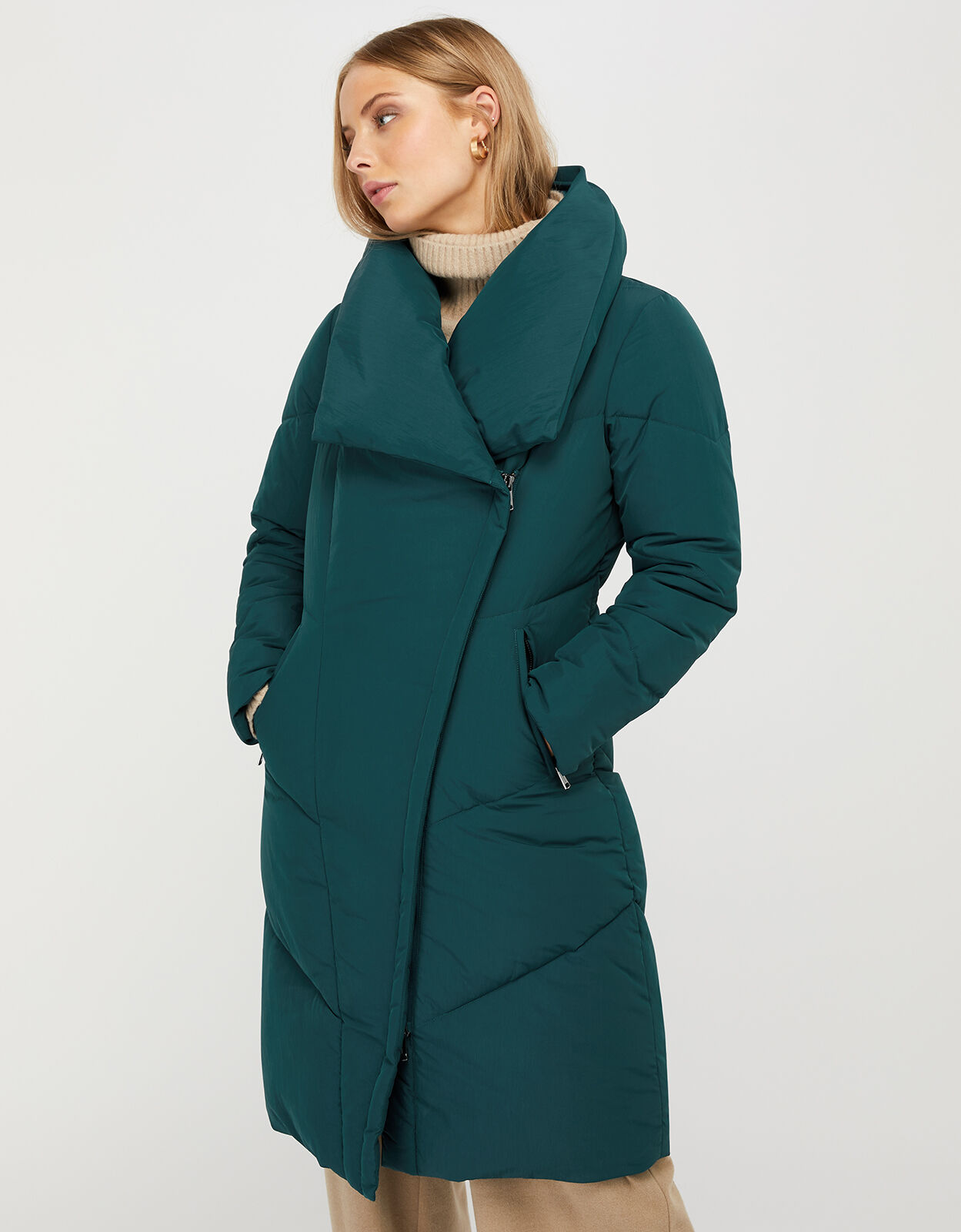 Monsoon dahlia duvet coat best sale