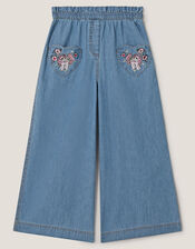 Monsoon x My Little Pony Chambray Trousers, Blue (BLUE), large