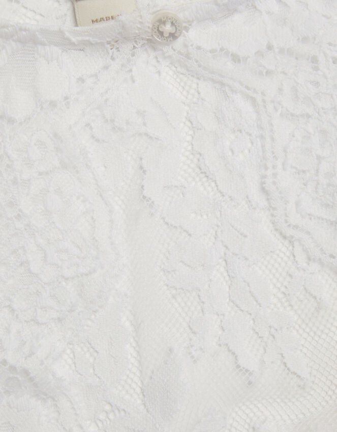 Lola Lace Shrug, White (WHITE), large