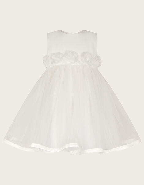 Baby Rosanna 3D Christening Dress, Ivory (IVORY), large