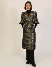 Traffic People Scenic Jacquard Duster Coat, Multi (MULTI), large