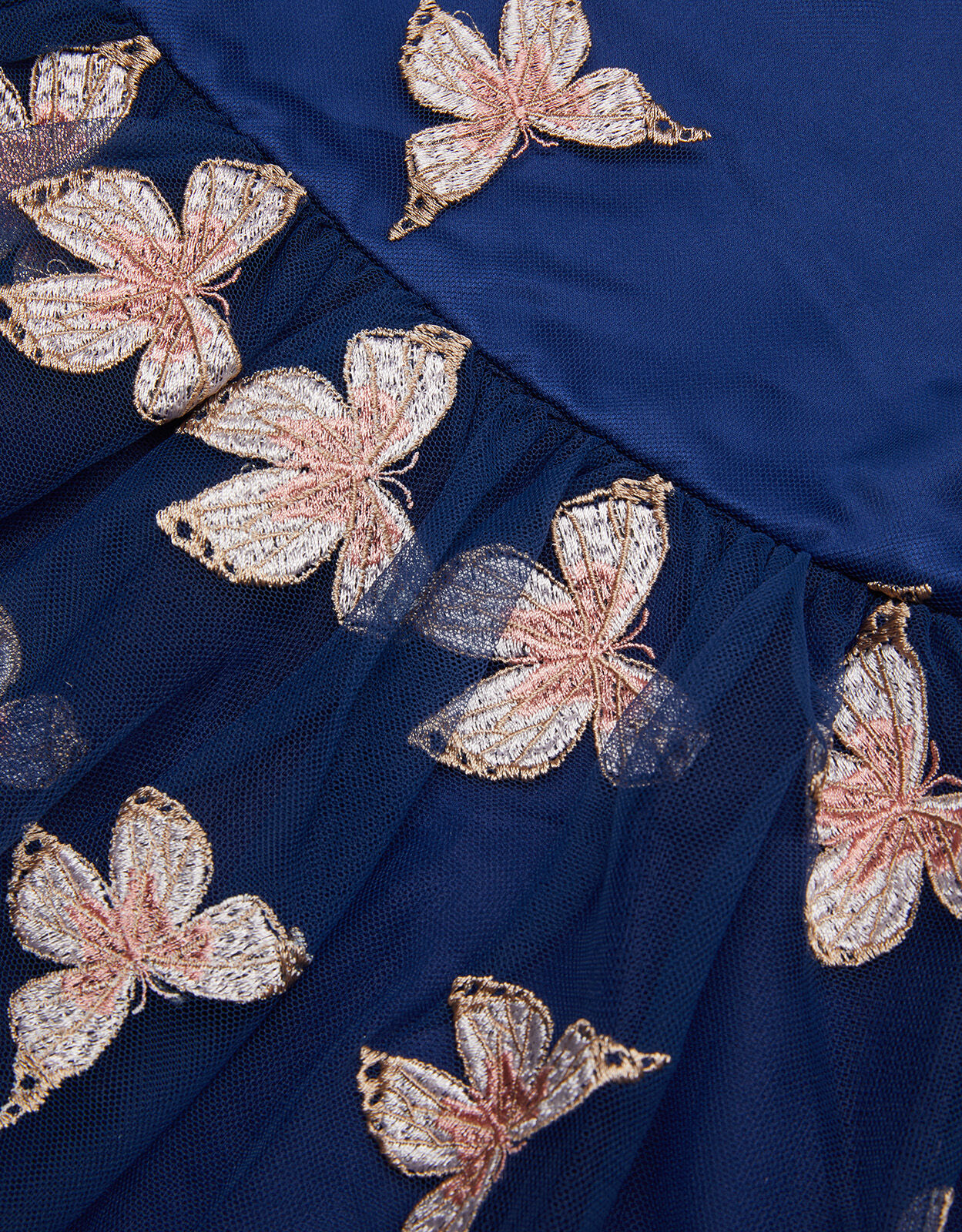 Embroidered butterfly dress new arrivals