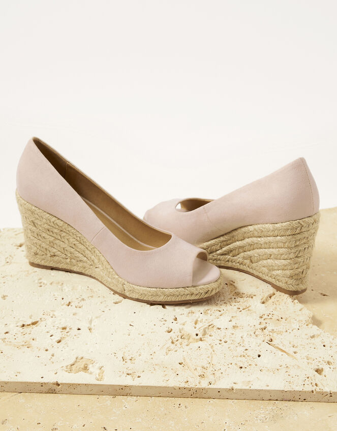 Espadrille Wedges, Pink (BLUSH), large