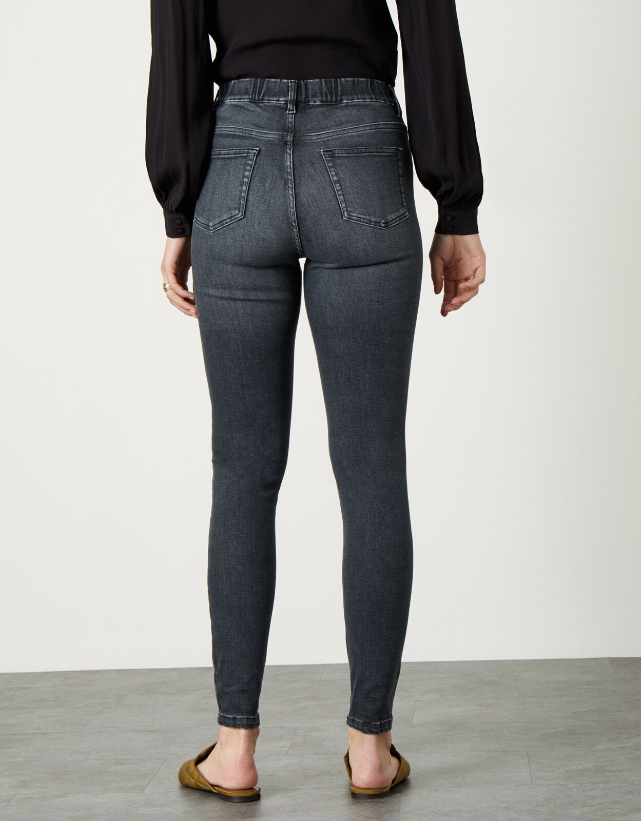 Charcoal grey jeggings outlet