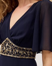 Sienna Embellished Maxi Dress, Blue (NAVY), large