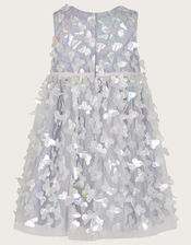 Baby Luella Iridescent Butterfly Dress, Purple (LILAC), large