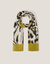 Kat Animal Print Lightweight Scarf, , large