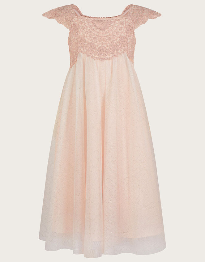 Estella Embroidered Dress, Pink (PINK), large