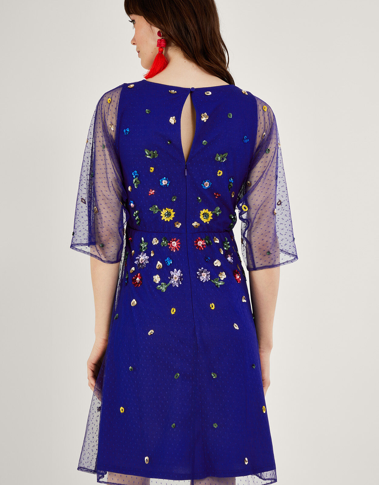 Monsoon celleni hotsell star print dress
