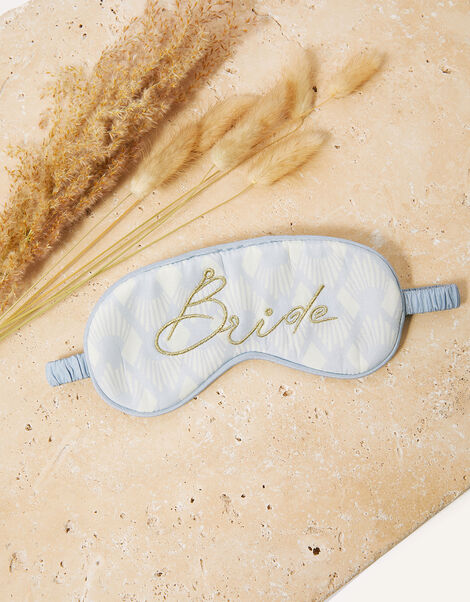 Bridal Embroidered Eye Mask, , large