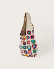 Crochet Shopper Bag, , large