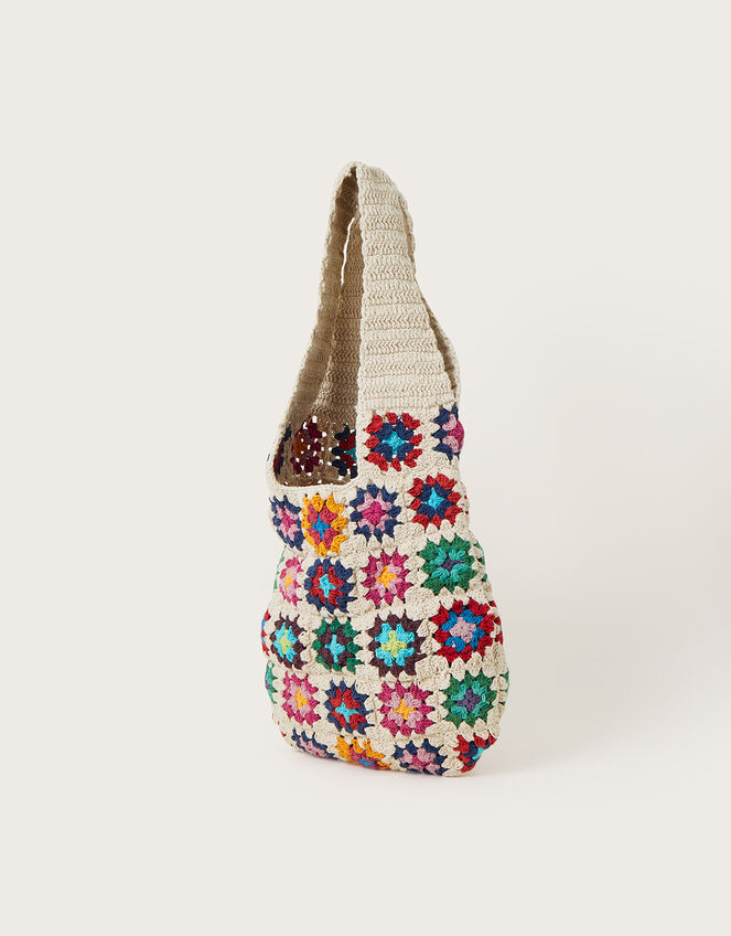 Crochet Shopper Bag, , large